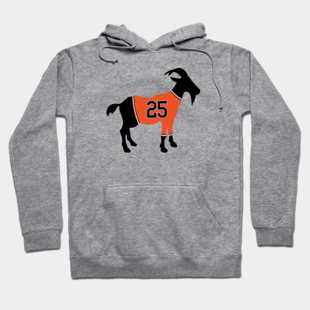 Barry Bonds GOAT Hoodie by cwijeta